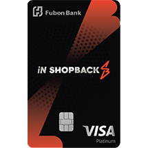 富邦iN ShopBack Visa白金卡